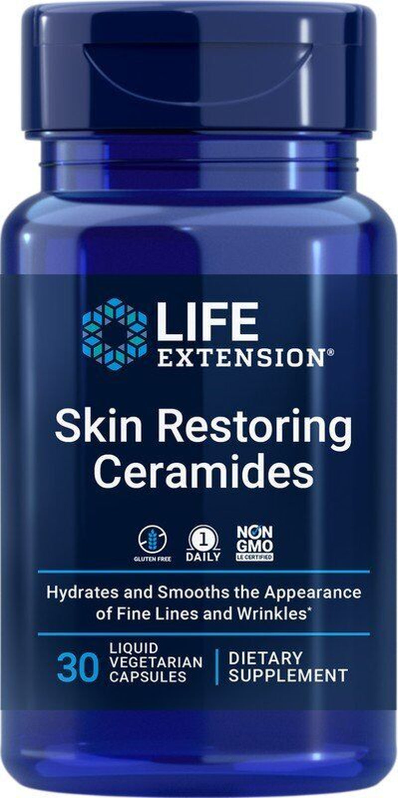 Life Extension Skin Restoring Ceramides 30 Capsule