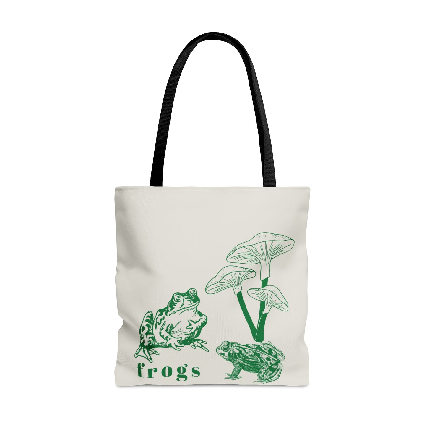 Frog Tote Bag/ Nature Bag/ Grocery Bag/ Nature Tote/ Book Tote Bag