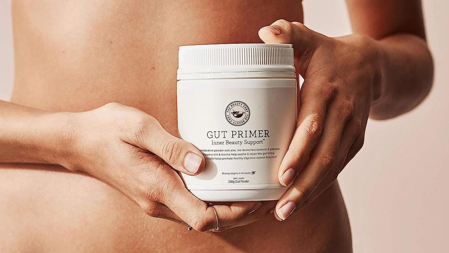 Gut Primer Inner Beauty Support - Clean, Vegan Inner Beauty Supplements - 7.1 oz