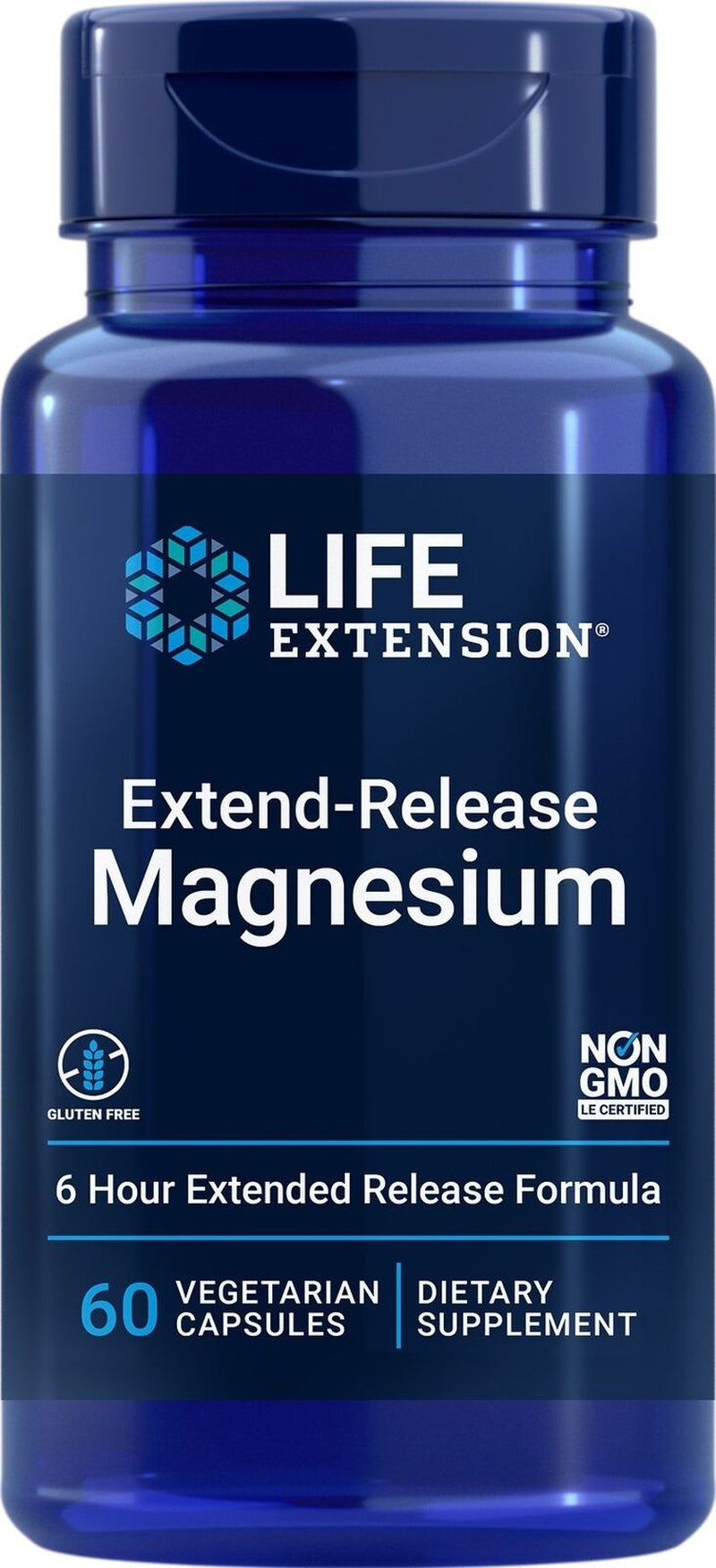 Extend-Release Magnesium Supplement 60 Vegcapsules by Life Extension