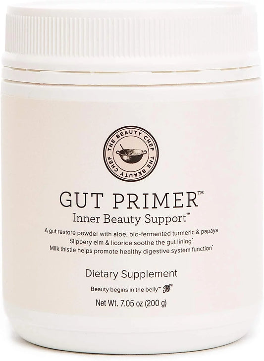 Gut Primer Inner Beauty Support - Clean, Vegan Inner Beauty Supplements - 7.1 oz